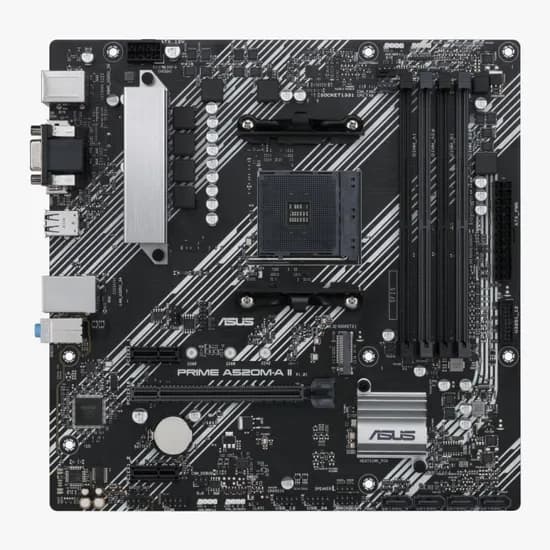 Placa Mãe AMD AM4 Asus Prime A520M-A II Micro ATX