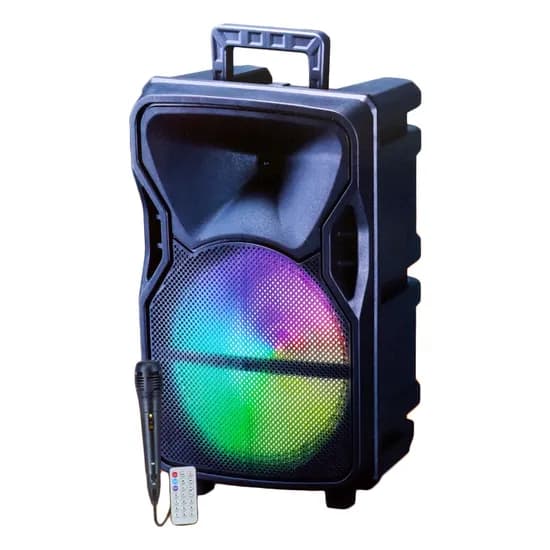 Speaker Party Kandexs YE-1209 - 12" - BLT - Aux - Mic c/ Fio