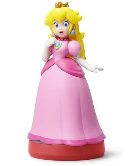 Boneco Amiibo Nintendo Peach Super Mario - NVL-C-Abac