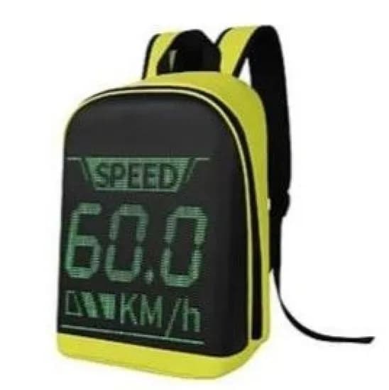 Mochila Sate LED A-KP6010 Amarelo Preto Satellite