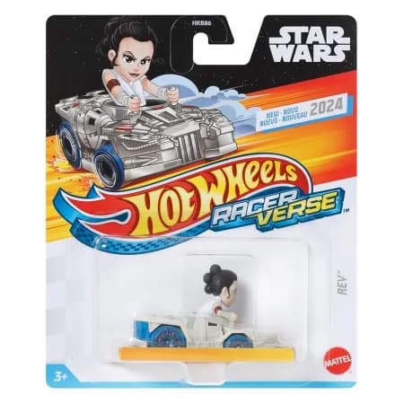Car Hot Wheels Racer Verse Milennium Falcon Rey 5177