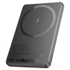 Cargador Portatil Magnetico Gris 5K Q26 Hoco