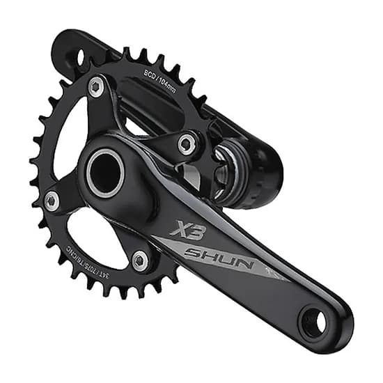 Manivela para Bicicleta Shun BB30 X3-3100 36T/175