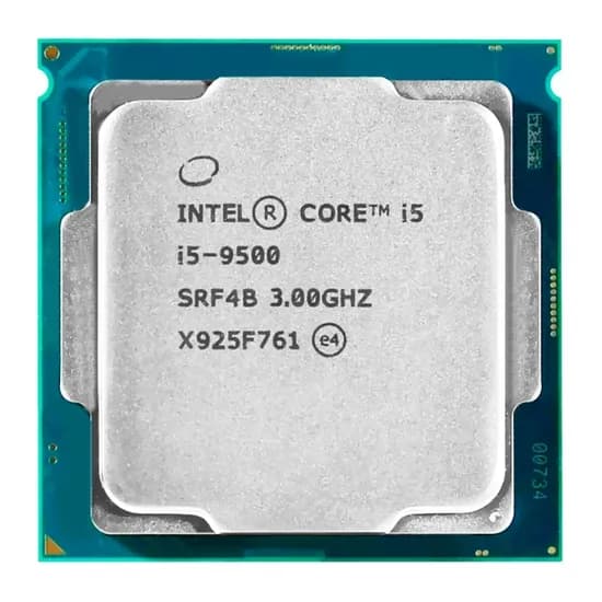 Processador Intel Core i5 9500, 3.00GHZ (4.40GHZ Max Turbo), Socket LGA 1151, 9MB, OEM