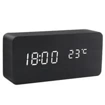 Relogio Digital Despertador Sate AC-T21 Preto