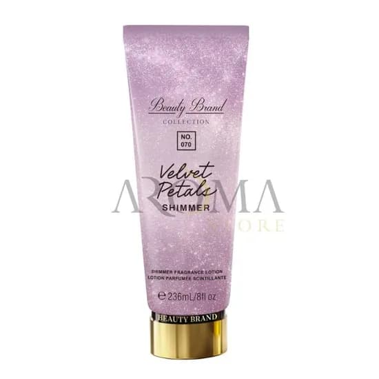 Loção Corporal Beauty Brand Collection Body Lotion Velvet Petals Shimmer N.º 070- 236ML