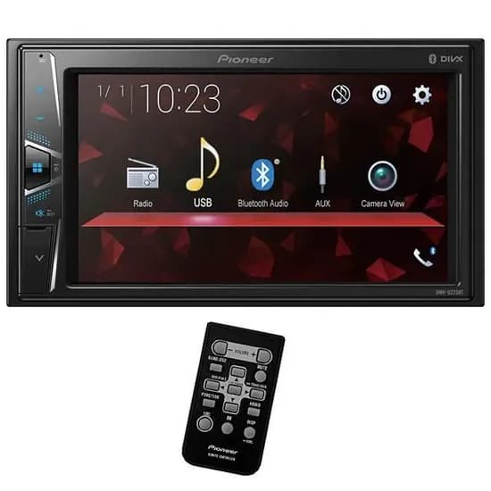 Multimídia Receiver Pioneer DMH-G225BT 4 de 50 Watts com USB/Bluetooth - Preto