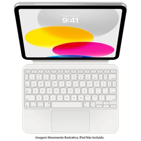Apple Magic Keyboard iPad A16/10A Ger Inglês MQDP3LL/A