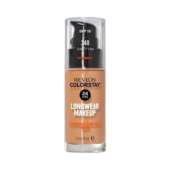 Base Liquida Revlon Colorstay Combination Oily Skin FPS15 340 Early Tan 30ML