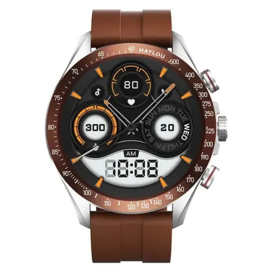 Relógio Xiaomi Haylou Solar Pro LS18 Brown