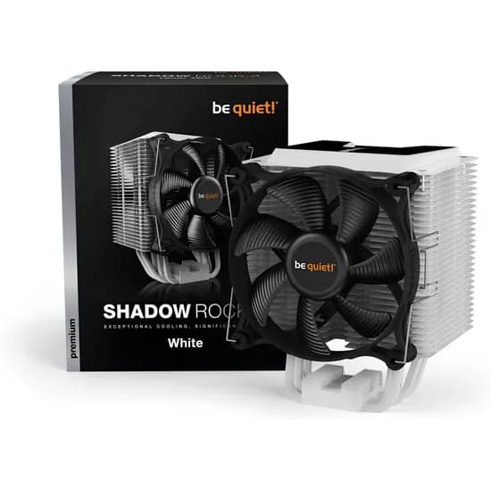 Cooler Líquido Be Quiet! Shadow Rock 3 para Cpu 120 MM BK005 - Branco