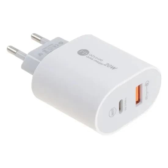 Carregador p/Cel Mox 20W MO-C22 USB-A+C