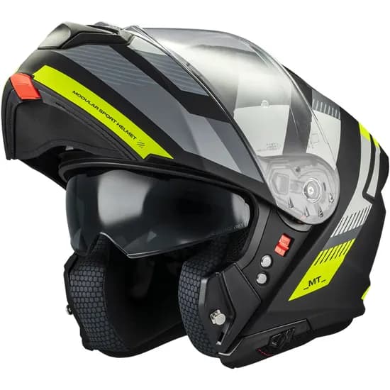 Capacete MT Helmets Genesis SV Stroke B13 - Articulado - Tamanho XL - com Óculos Interno - Matt