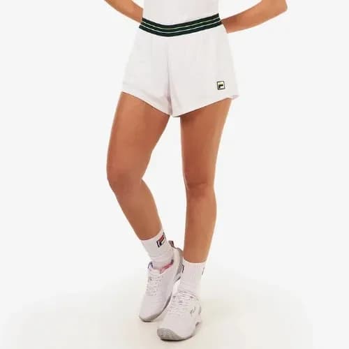 Short Casual Femenino Fila Duplo Pinstripes Line