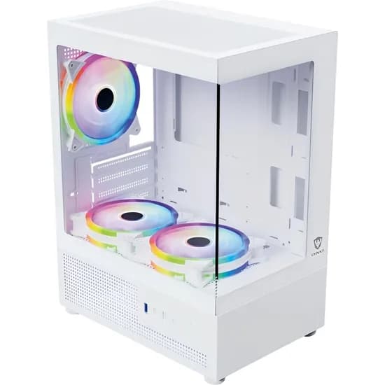 Gabinete Gamer Satellite K8502 RGB - Branco