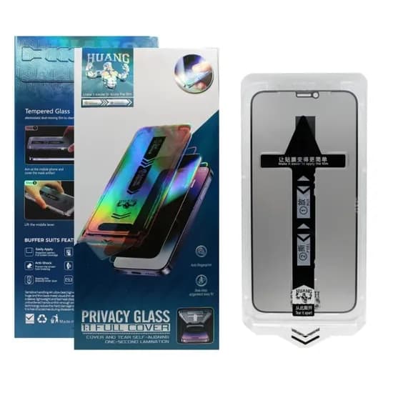 Película HD C-Covers Tempered Glass p/iPhone 14P/15/16