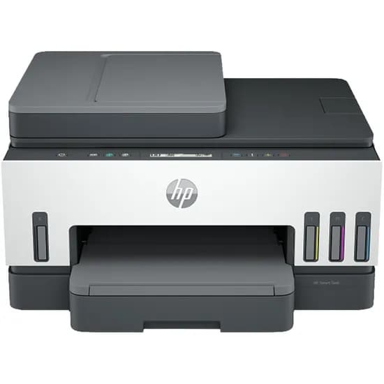 Impressora Jato de Tinta HP Smart Tank 750 6UU47A - Multifuncional - Wi-Fi - USB - Bivolt - Branco