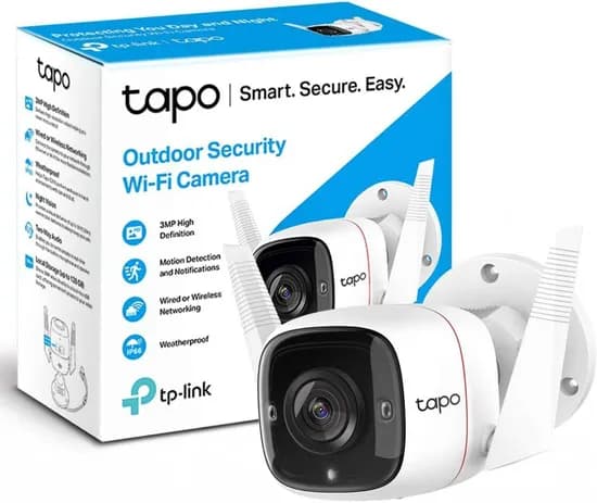 Câmera de Segurança TP-Link Tapo C310 Wifi