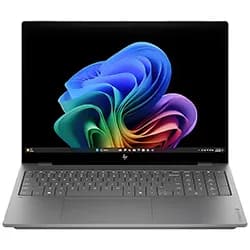 Notebook HP Omnibook X 16-BG0013DX Intel Core Ultra 7 358H Tela Touch Oled 2K 16.0" / 32GB de Ram / 1TB SSD / WIN11 - Cinza (Inglês)