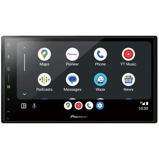Multimídia Receiver Pioneer DMH-A5650BT de 6.8" com USB/Bluetooth/ Rádio - Preto