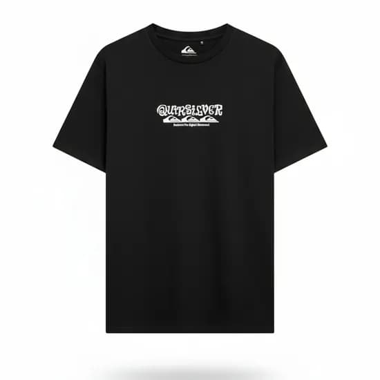 Remera Quiksilver Moda Tree Connection Negro
