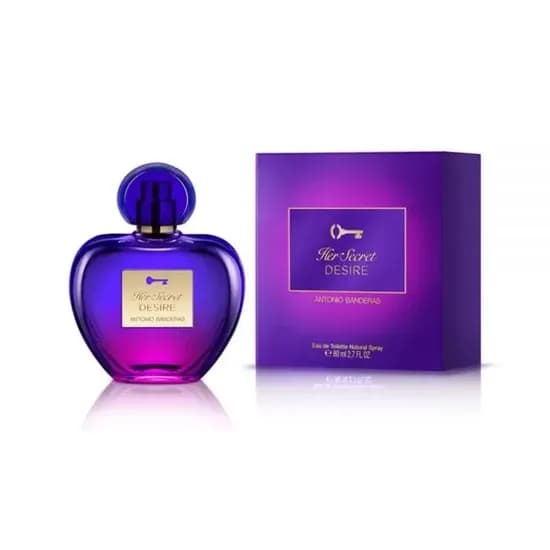 Antonio Banderas Perfume Her Secret Desire F Eau de Toilette 80ML