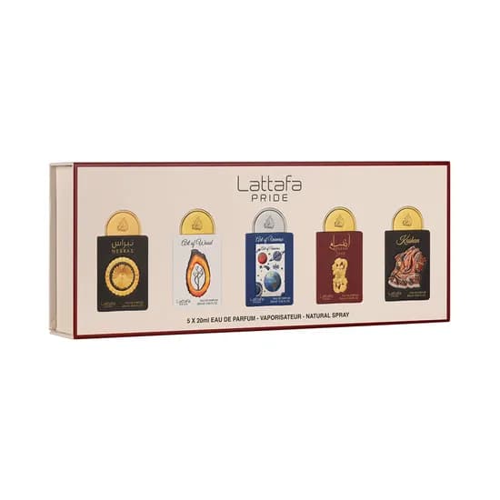 Kit Perfumes Lattafa Pride Collection Nº 2 Edp - Unisex 5 Piezas