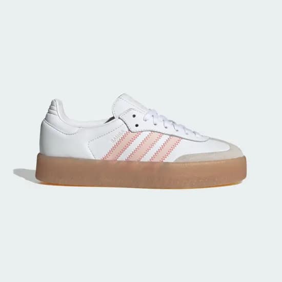 Calzado Adidas Sambae W Blanco Rosa