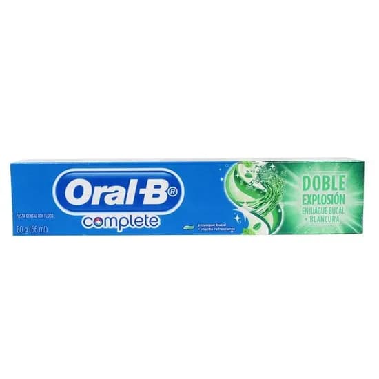 Oral-B Crema Dental Menta Doble Exp 80G