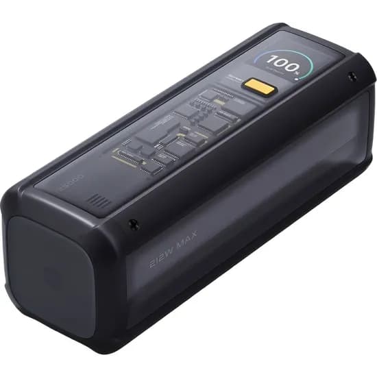 Carregador Portátil Xiaomi Hypercharge BHR9970GL 25000MAH 212W - Black