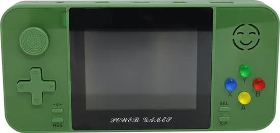 Console Power Bank D41 500 Em 1 + 2 Controles - Neon Green