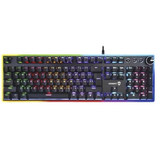Teclado USB Satellite GK702 Gamer Mecânico Espanhol