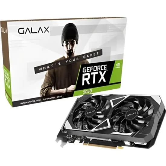 Placa de Video 6GB Exp. GF-RTX3050 Galax 1-Click Oc Ex