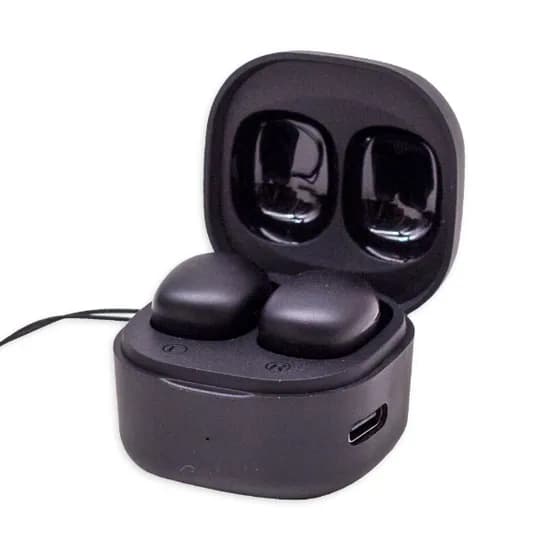 Fone de Ouvido Sem Fio Keen Super Mini Y6 com Bluetooth 5.3 - Preto