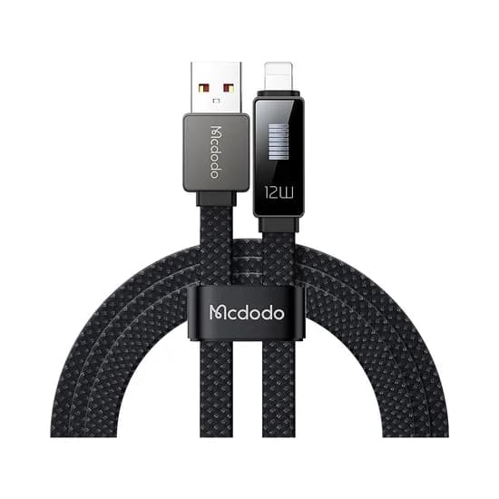 Cable de Datos Mcdodo RHYTHM CA-4970 USB-A A Lightning 1.2 Metros Negro
