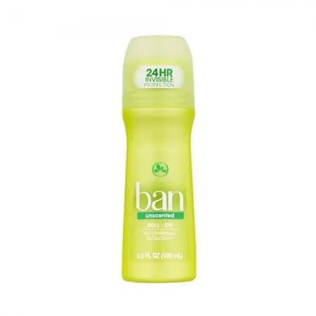 Desodorante Antitranspirante Ban Unscented Roll-On 103ML