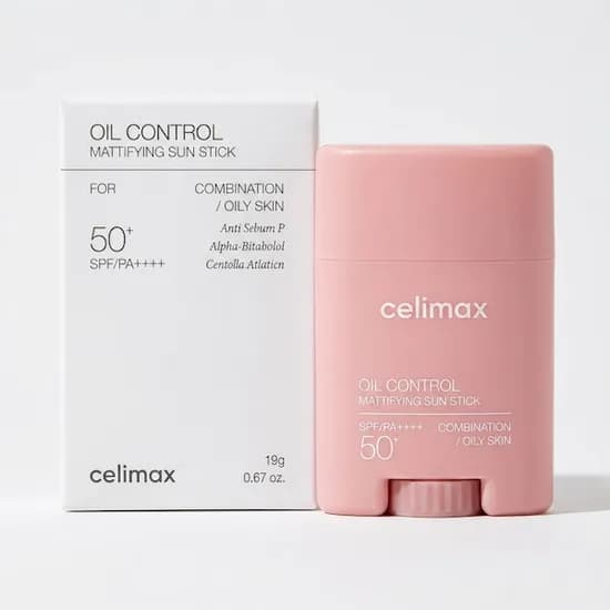Protector Solar Facial Celimax Oil Control Mattifying Stick SPF50+ 19GR