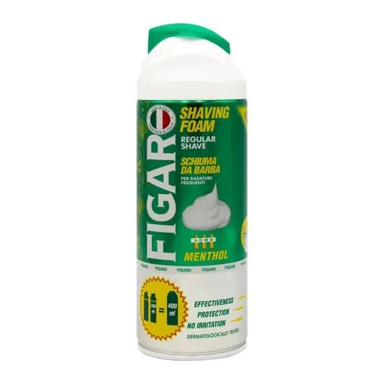 Espuma de Barbear Figaro Menthol - 400ML