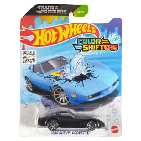 Car Hot Wheels 1/64 Color 1980 Chevy Corvette JCM32