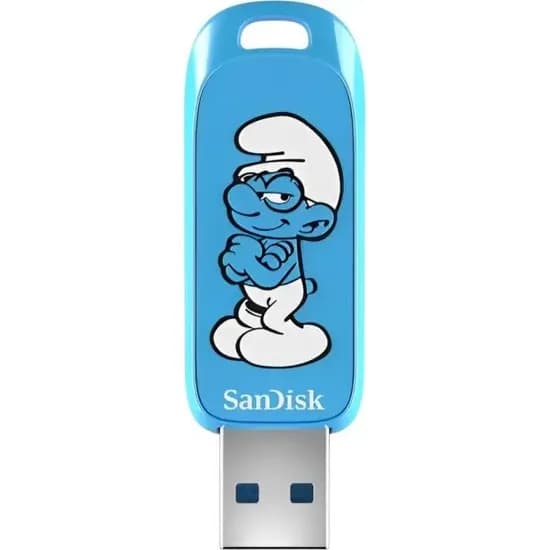 Sandisk Pendrive Smurfs Brainy Edition 64GB USB3.2 SDCZIS-064G-G46