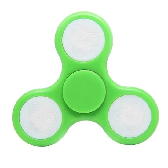 Spinner Fidget Anti Stress LED Camuflado