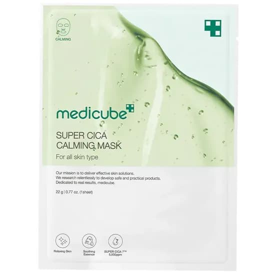 Máscara Facial Medicube Super Cica Calming Mask - 22GR