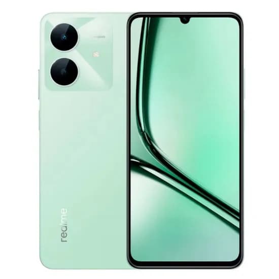 Celular Realme Note 60X RMX3938 128GB 4GB Ram Dual Sim Tela 6.74" 8MP - Verde (Anatel)