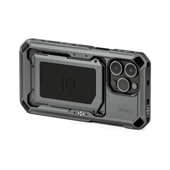 Tilta Khronos Case para iPhone 15 Pro Max (Cinza Espacial)