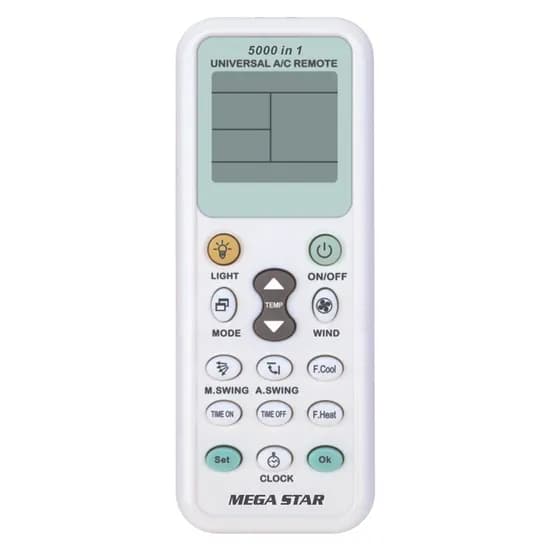 Controle Universal para Ar Condicionado Megastar RC01