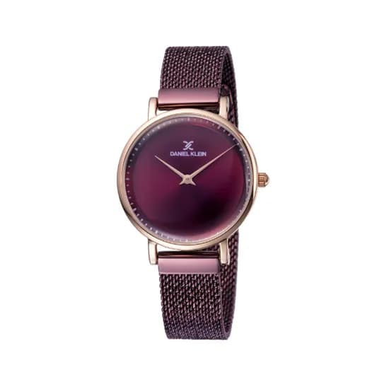 Relógio Analógico Feminino Daniel Klein Fiord DK11988-7 - Roxo/Rosa Ouro