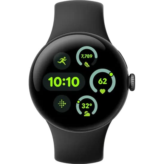 Relógio Smartwatch Google Pixel Watch 3 GA05757-US Wi-Fi 41 MM - Preto Fosco
