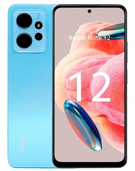 Celular Xiaomi Redmi Note 12 4G 128GB/ 4GB Ram/ Dual Sim/ 6.67/ Câm 50MP -Ice Blue(Global)