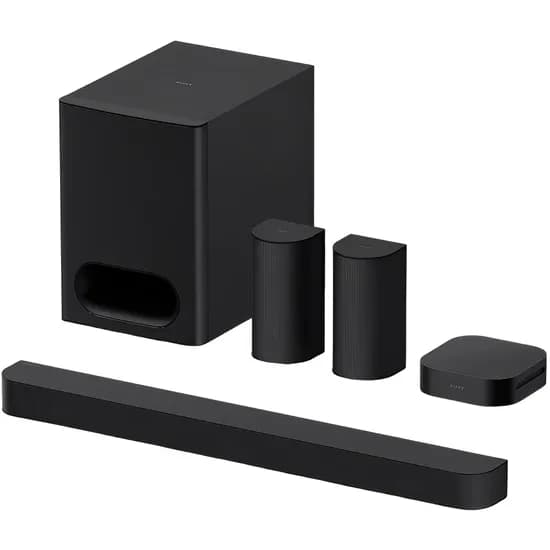 Home Theater Sony Bravia Theatre System 6 HT-S60 5.1 Dolby Atmos 1000 W Wi-Fi - Preto