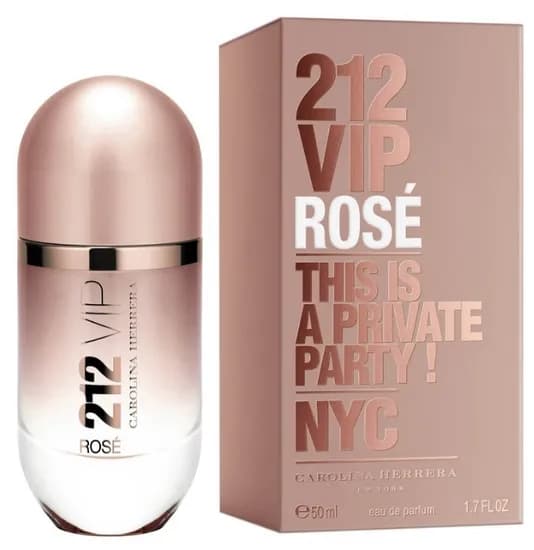Perfume Carolina Herrera 212 Vip Rose Edp 50ML - Feminino